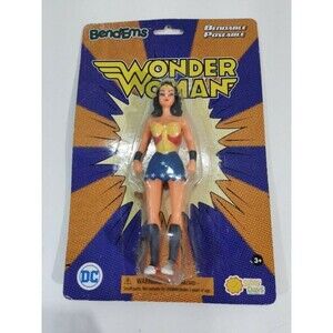 NIP Sunny Days Bendems DC Comics Wonder Woman Bendable 5" Figure